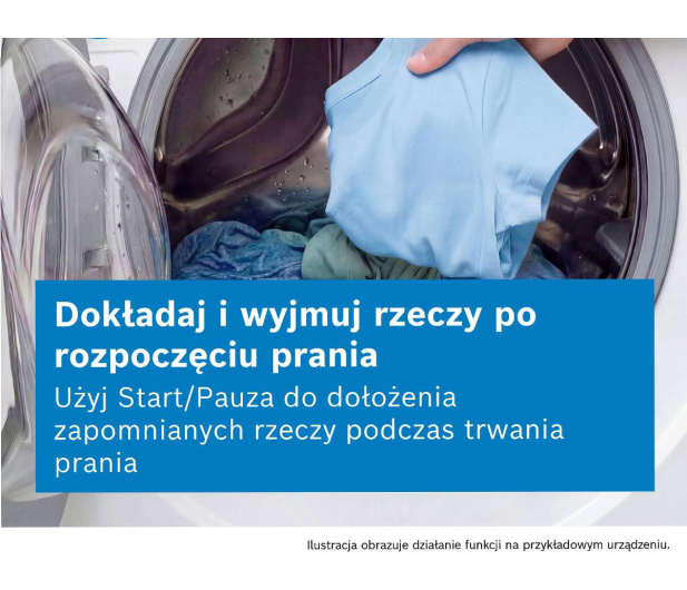 Pralka Bosch Serie 6 WUU28T10PL 9kg 1400obr ActiveWater Plus SpeedPerfect AntiStain Technologia BiTermiczna - 1354936 - zdjęcie 2